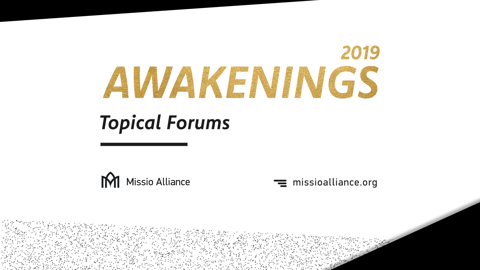 Featured image for “All Awakenings 2019 Topical Forums (Video)”